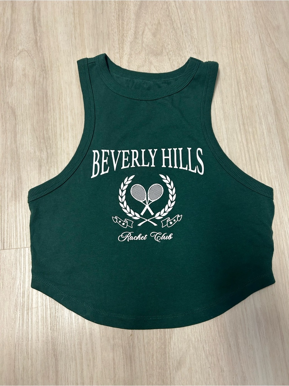Wild Fable Green Tank Top Beverly Hills Racket Club Womens Small